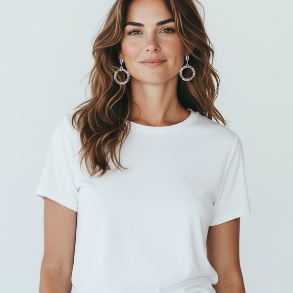 Swarovski Crystals The Cinthyah Earrings - Picture 7 of 7